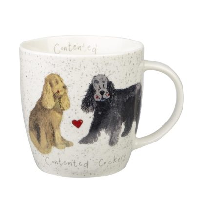 Contented Cockers mugg