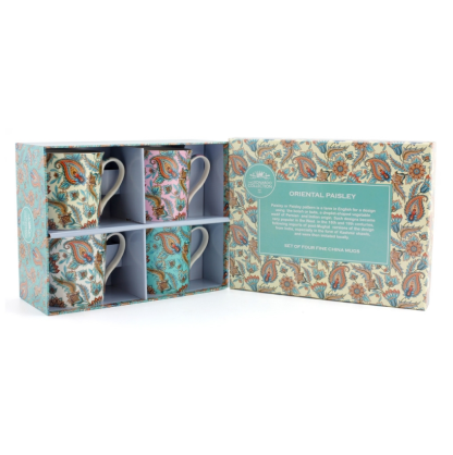 Muggar Orientaliskt Paisley