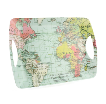 World traveller Stor bricka