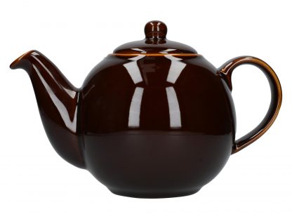 London Pottery Globe Tekanna, Rockingham Brown, 6 Cup