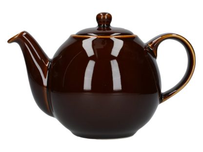 London Pottery Globe Tekanna, Rockingham Brown, 4 Cup