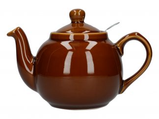 London Pottery Farmhouse tekanna, Rockingham Brown, 2 Cup