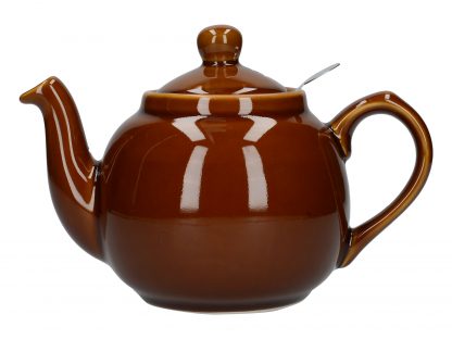 London Pottery Farmhouse tekanna, Rockingham Brown, 2 Cup