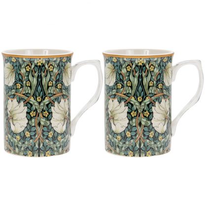 William Morris Pimpernel Två muggar i presentförp