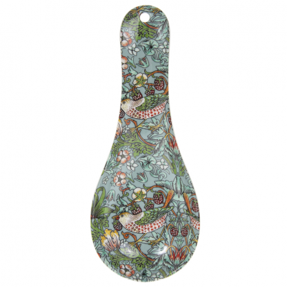William Morris Teal Strawberry Thief Skedlägg