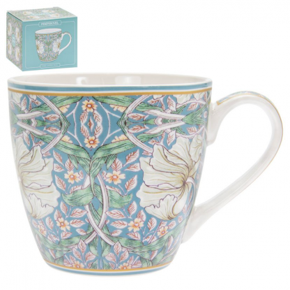 William Morris Teal Pimpernel Frukostmugg