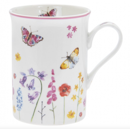 Butterfly Garden Mugg Castle
