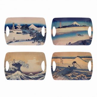 Hokusai Wave - Stor bricka
