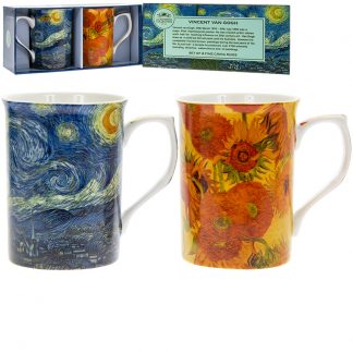 Van Gogh - två muggar i presentförpackning