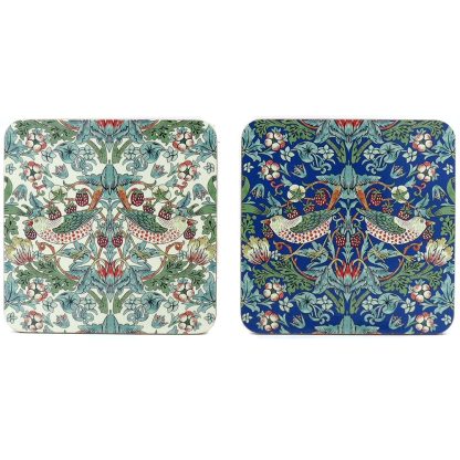 William Morris Strawberry Thief Coasters
