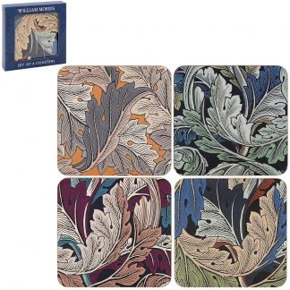 William Morris Acanthus Coasters
