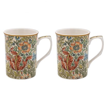 William Morris New Compton 2 muggar i presentförpackning