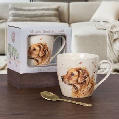 Man's Best Friend Golden Retriever Frukostmugg