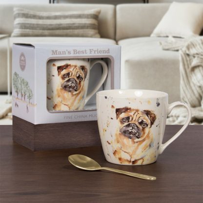 Man's Best Friend Mops Frukostmugg