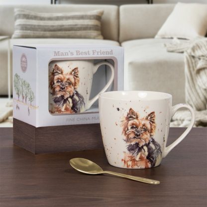 Man's Best Friend Yorkie Frukostmugg