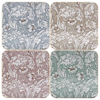 Bachelor's Button Mix Coasters