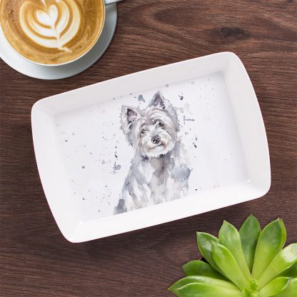 MBF Westie Liten bricka