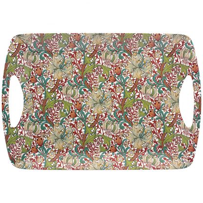 William Morris Golden Lily Stor bricka
