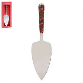 William Morris Red Strawberry Thief Tårtspade