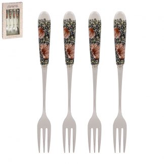 William Morris Pimpernel Blush Dessertgafflar 4 st
