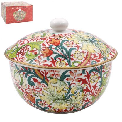 William Morris Golden Lily Skål med lock