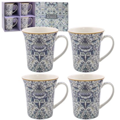 William Morris Lodden 4 muggar i presentförpackning