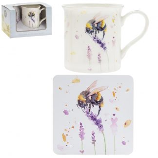 Country Life Presentset Mugg och coaster - Bin