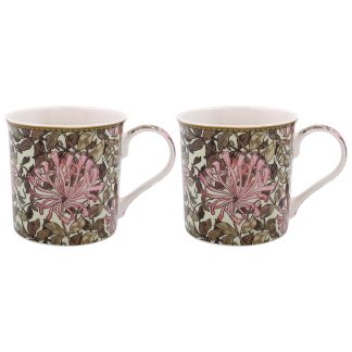 William Morris Honeysuckle 2 muggar i presentförpackning