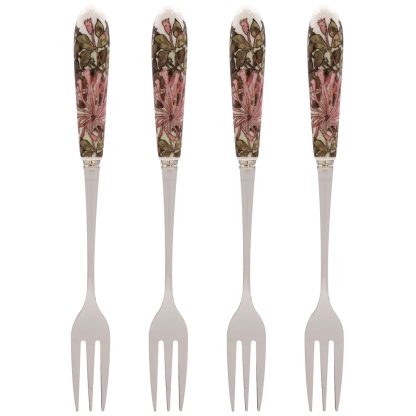 William Morris Honeysuckle Dessertgafflar 4 st