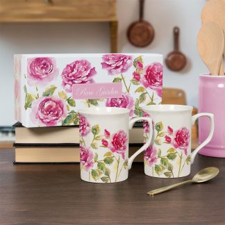 Rose Garden 2 muggar i presentförpackning