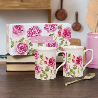 Rose Garden 2 muggar i presentförpackning