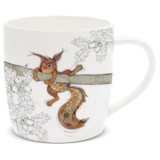Bug Art Sammy Squirrel Mugg