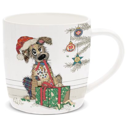 Bug Art Julhund Mugg
