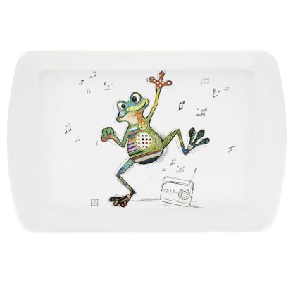 Bug Art Freddy Frog liten bricka