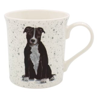 Waggy Tails Staffie mugg