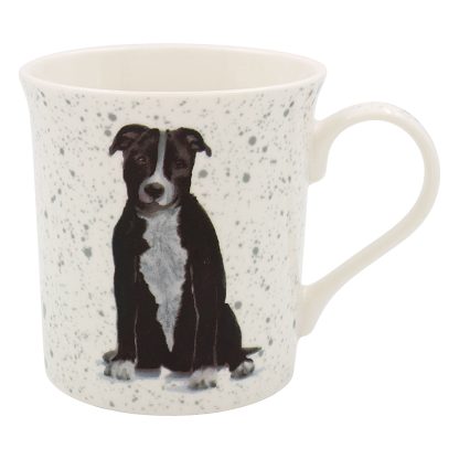 Waggy Tails Staffie mugg