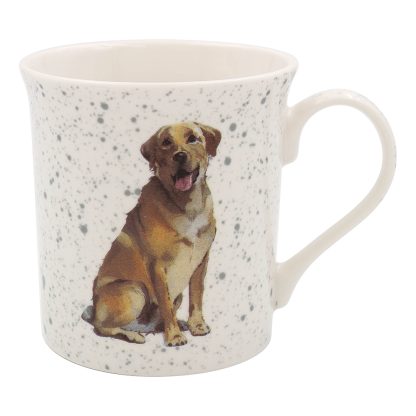 Waggy Tails Gul Labrador mugg