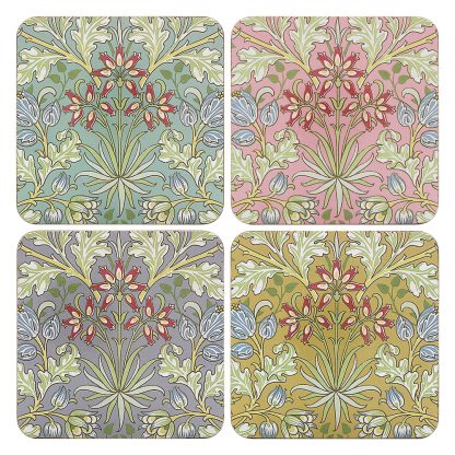 William Morris Hyacinth Mix Coasters