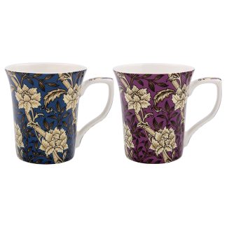 W Morris Kelmscott Mix 2 muggar i presentförpackning