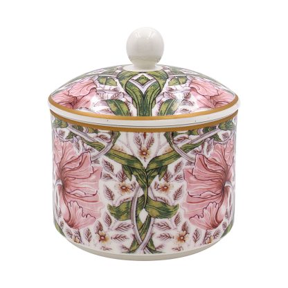 William Morris Pimpernel Pink Sockerskål