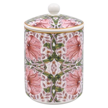 William Morris Pimpernel Pink Burk med lock