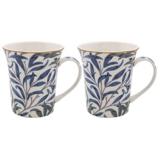 William Morris Willow Bough 2 muggar i presentförpackning
