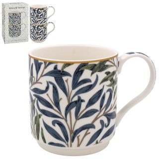 William Morris Willow Bough 2 stapelbara muggar