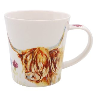 Feather & Fur Highland Cow-mugg