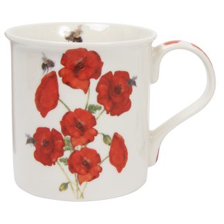 Bee-Tanical Poppy Mugg