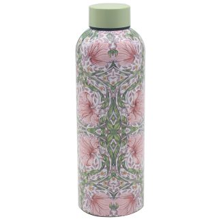 William Morris Pimpernel Pink Isolerad vattenflaska