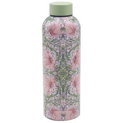 William Morris Pimpernel Pink Isolerad vattenflaska