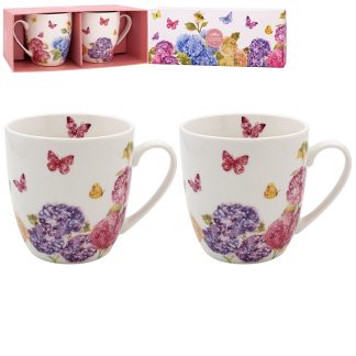 Butterfly Blossom 2 muggar i presentförpackning