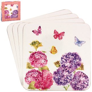 Butterfly Blossom Coasters