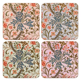 William Morris Golden Lily Coasters